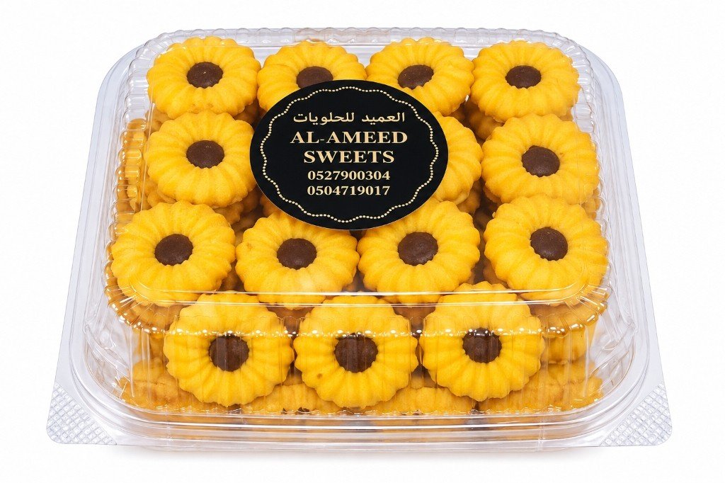 Al Ameed Sweets confectionery packaging