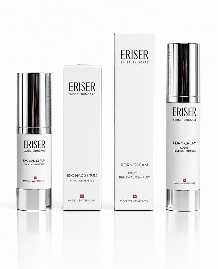 Eriser Swiss Skincare luxury cosmetic packaging