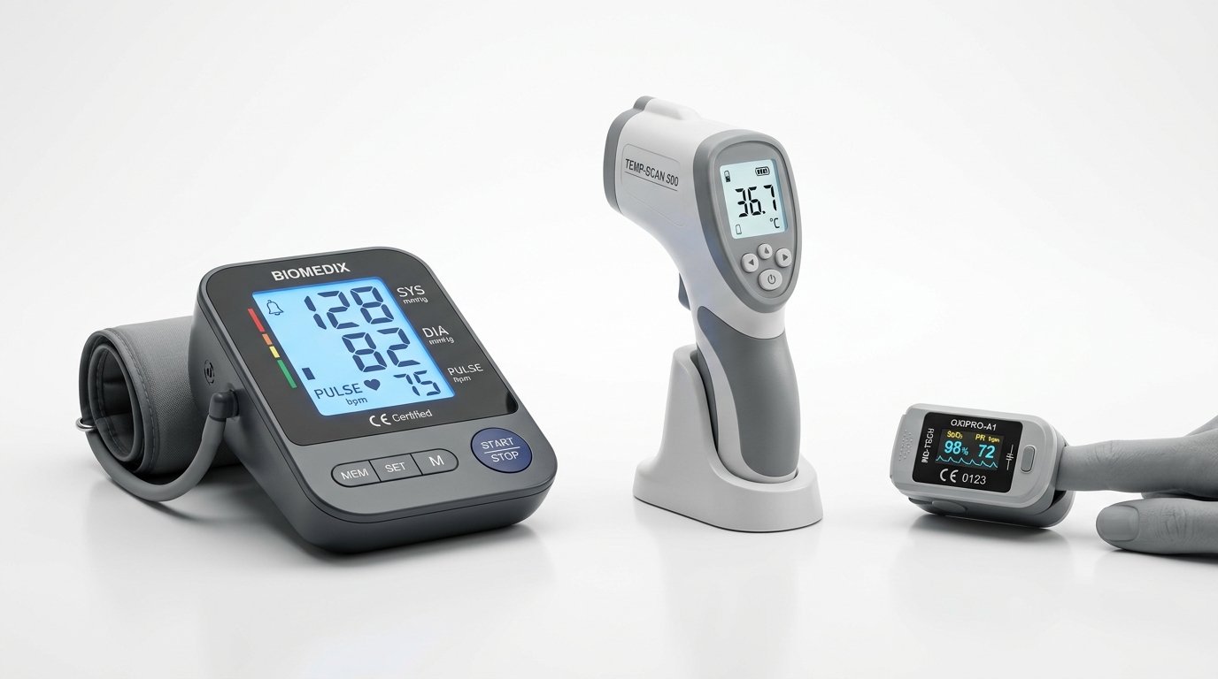 Regulated medical devices in sterile commercial packaging